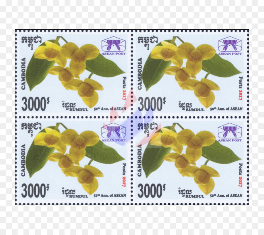 Fleurs Jaunes，Cambodge PNG