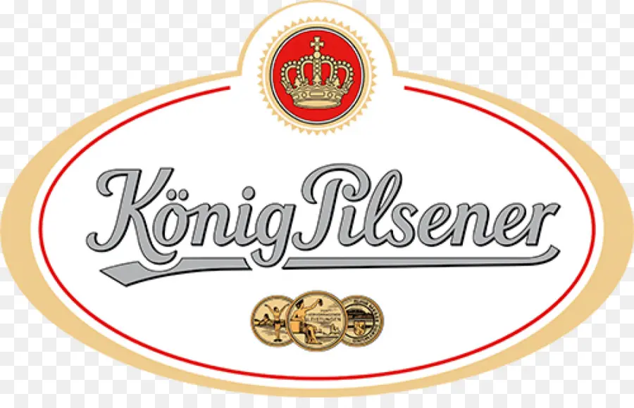 Logo De Konig Pilsener，Bière PNG