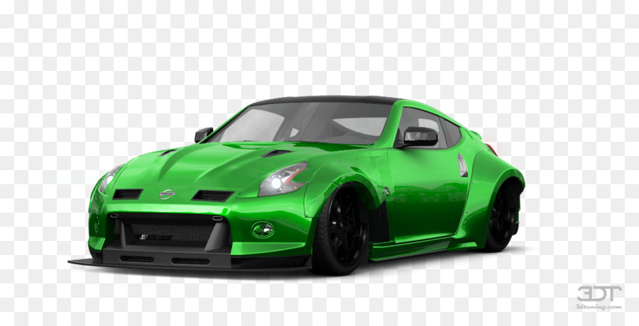 Voiture De Sport Verte，Véhicule PNG