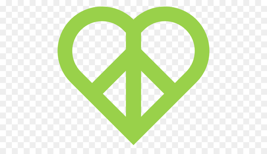 Coeur De Paix，Vert PNG