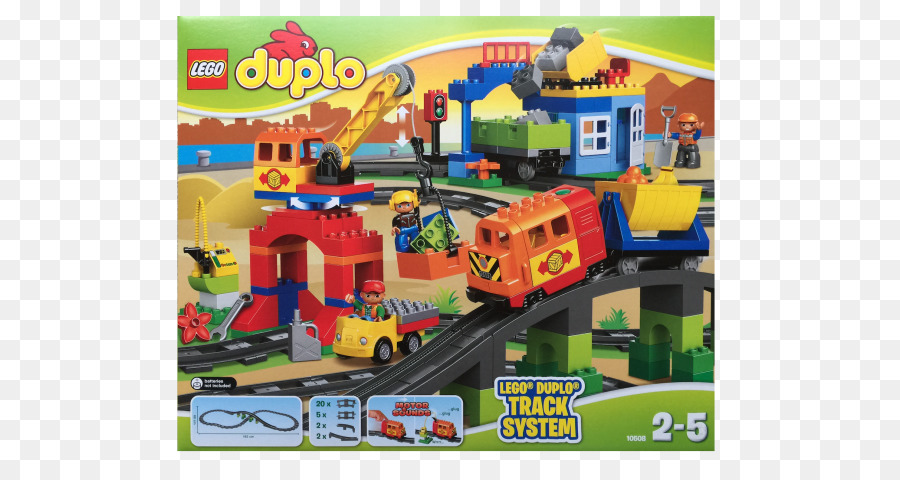 Train，Lego Duplo 10508 Deluxe Train PNG