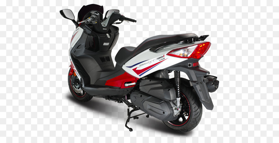 Moto Rouge Et Blanche，Vélo PNG