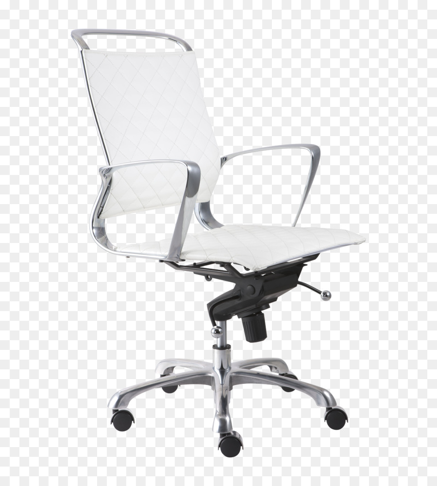 Chaise De Bureau Blanche，Ergonomique PNG