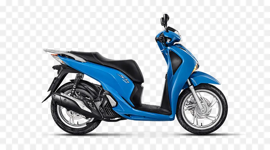 Trottinette Bleue，Moto PNG