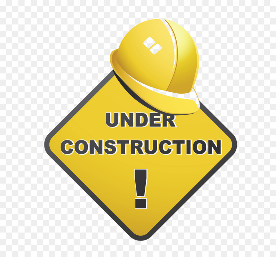 En Construction Signe，Casque De Sécurité PNG