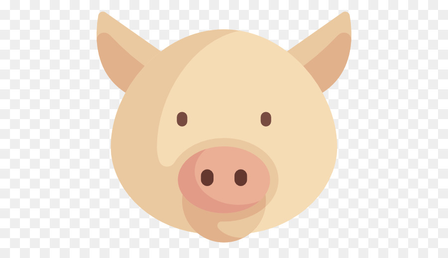 Visage De Cochon，Animal PNG