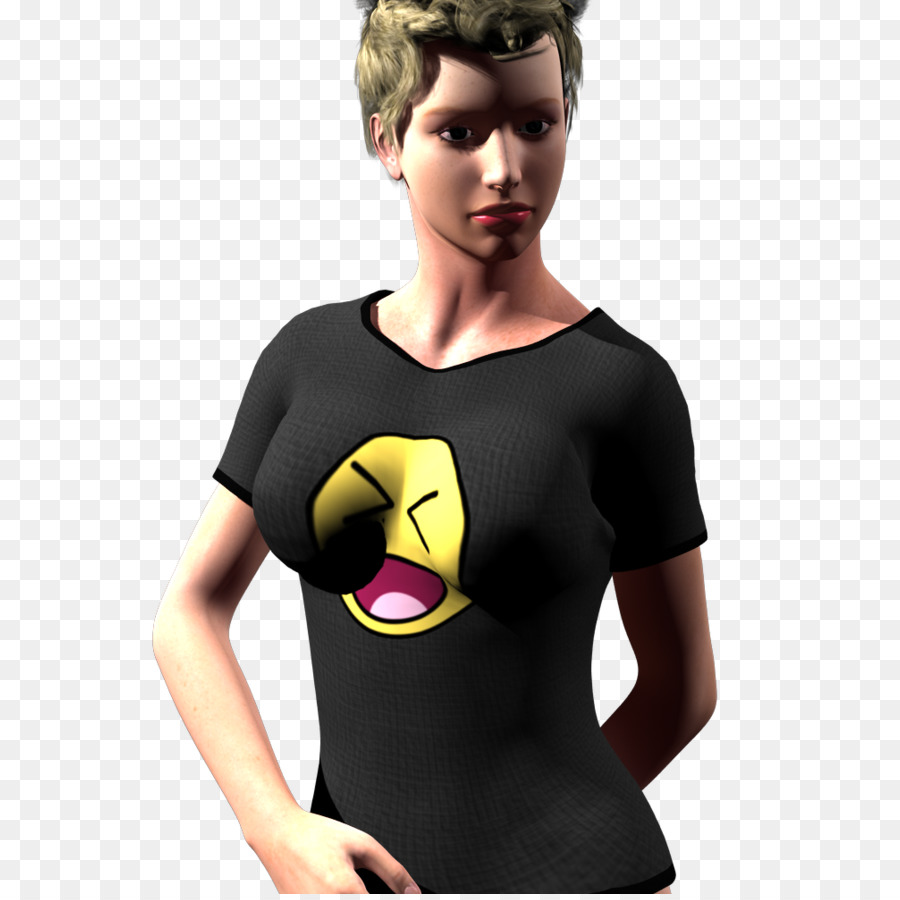 Tshirt，L épaule PNG