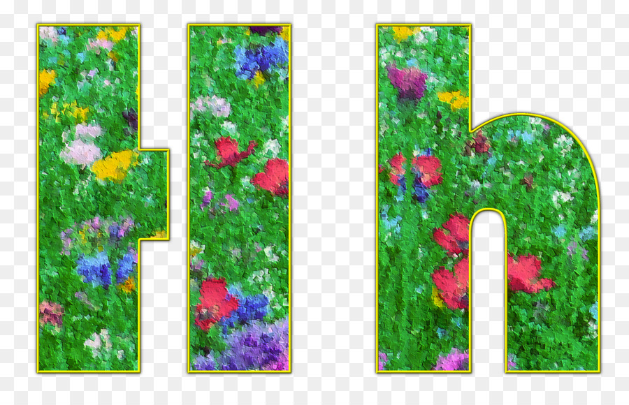 Lettres Florales，Fleurs PNG