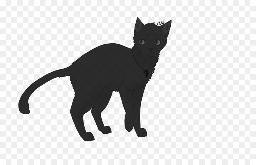 Silhouette De Chat，Félin PNG