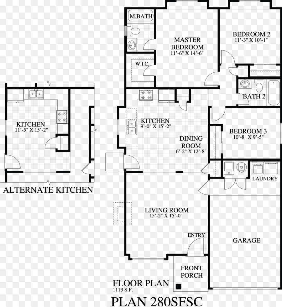 Plan D étage，Saratoga Maisons PNG