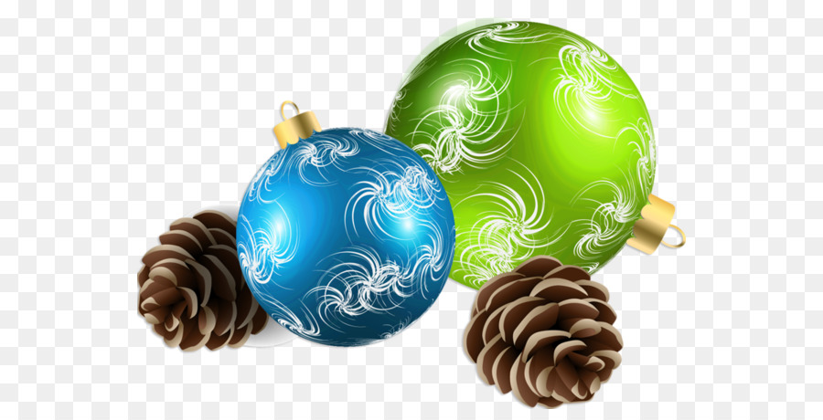 Décorations De Noël，Pommes De Pin PNG