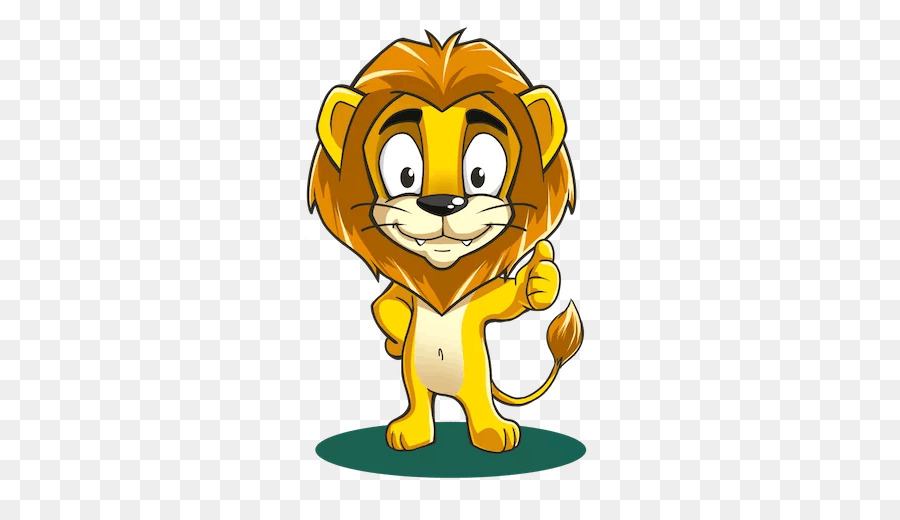 Lion De Dessin Animé，Animal PNG