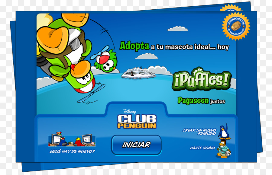 Club Penguin，Jeu PNG