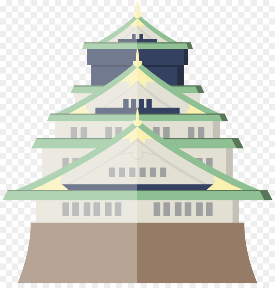 Osakajo，Carte PNG