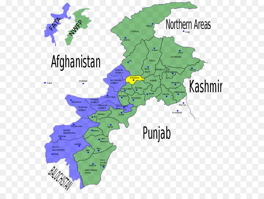 Carte Du Pakistan，Pays PNG