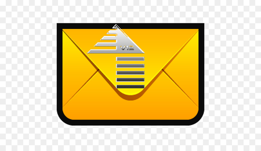 Enveloppe Jaune，Mail PNG