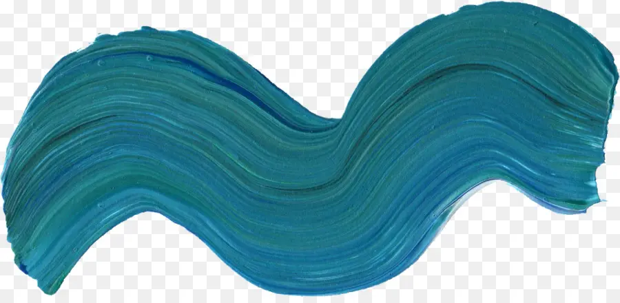 Bleu，Peinture à L Aquarelle PNG