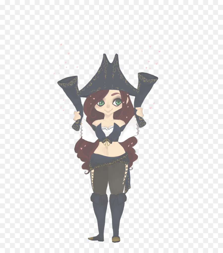 Fille De Pirate De Dessin Animé，Pirate PNG