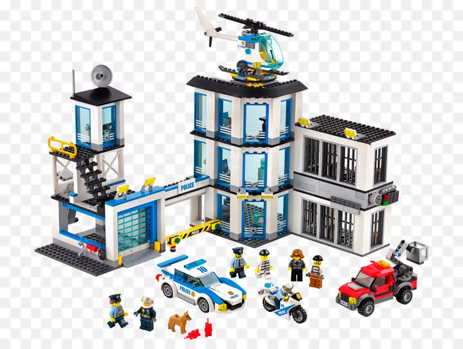 Commissariat De Police Lego，Bâtiment PNG