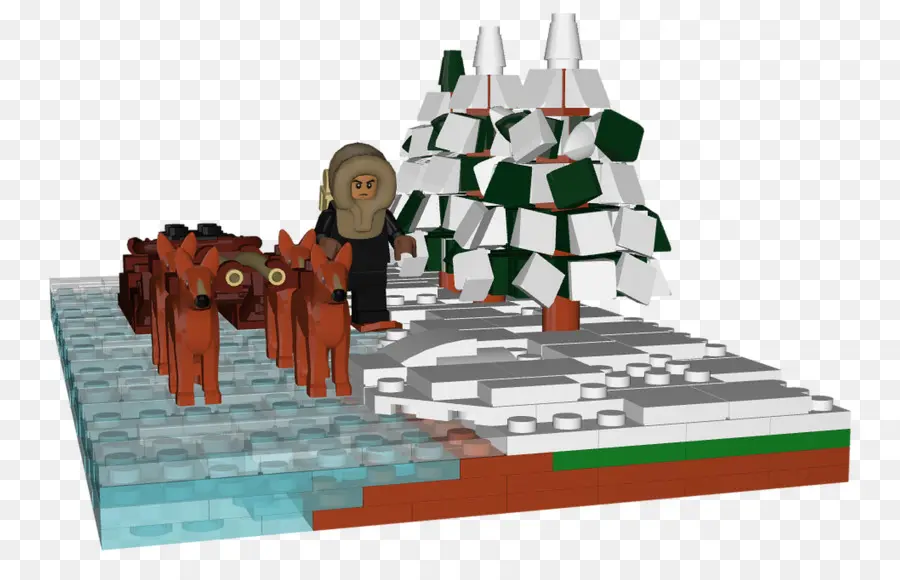 Scène Lego，Chiens PNG