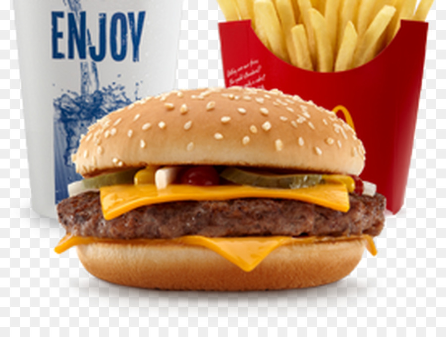 Le Repas Mcdonald's，Hamburger PNG