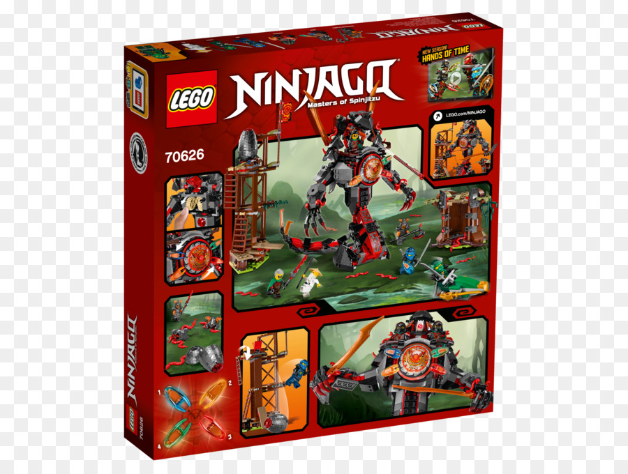 Lego 70626 Ninjago Aube De Fer Doom，Sensei Wu PNG