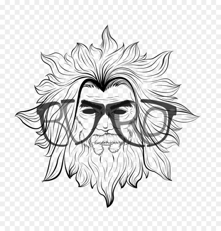 Visage Barbu，Lunettes PNG