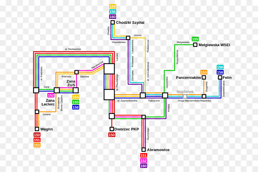 Lublin，Trolleybus PNG