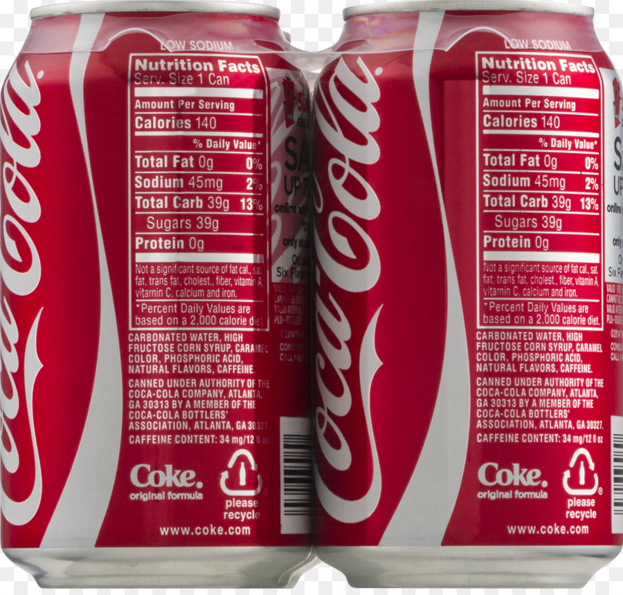 Coca Cola，L Aluminium Peut PNG