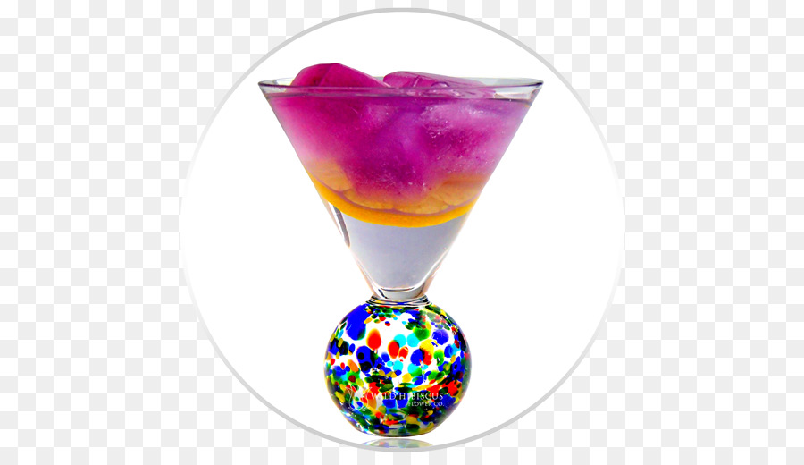 Cocktail Coloré，Verre PNG