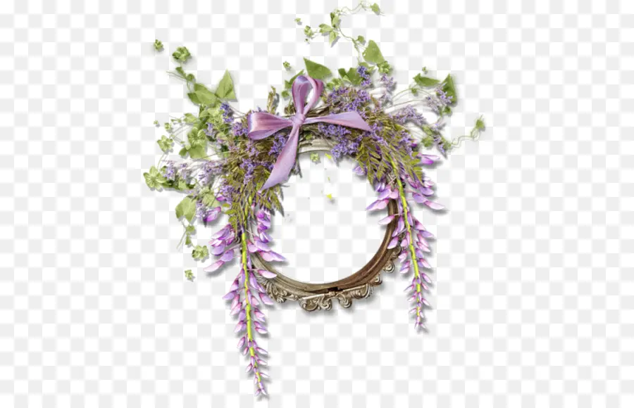 Couronne Florale，Fleurs PNG