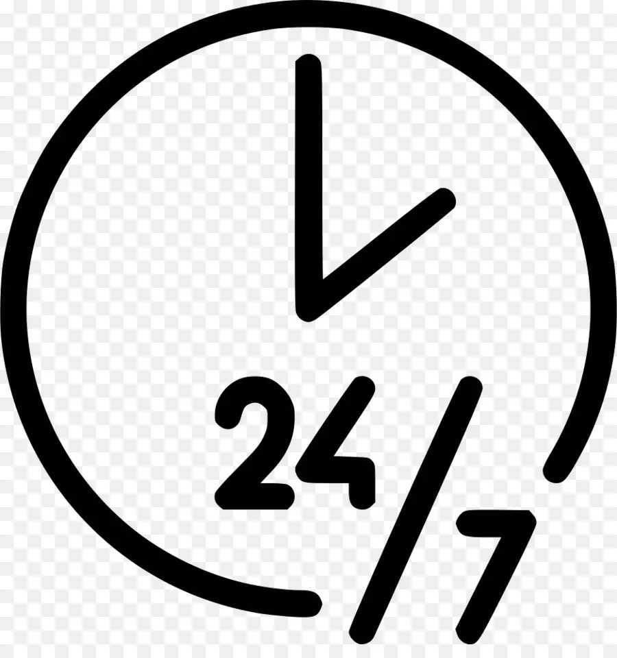 Horloge 24h 24 Et 7j 7，Temps PNG