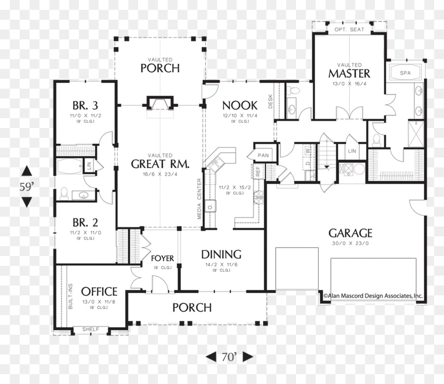 Plan De Maison，Chambres PNG