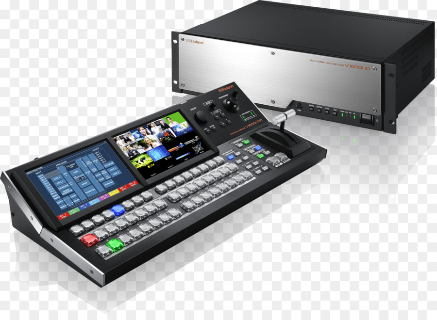 Roland V1200hd Vidéo Multiformat Switcher，La Vision De Mixage PNG