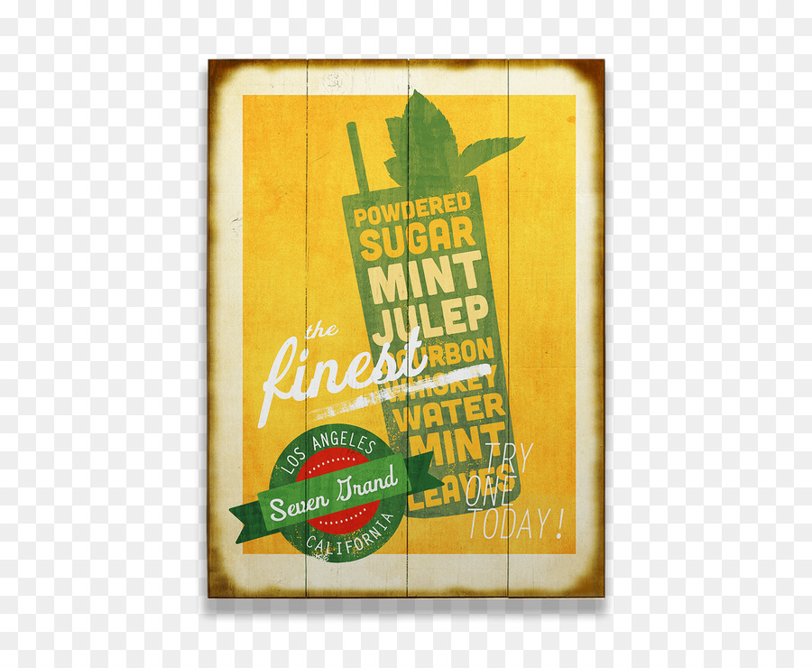 Julep à La Menthe，Cocktail PNG