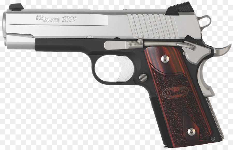 Sig Sauer 1911，45 Acp PNG