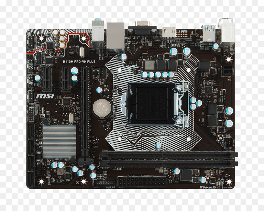 Intel，Msi H110m Intel H110 Lga 1151 Micro Atx De La Carte Mère PNG