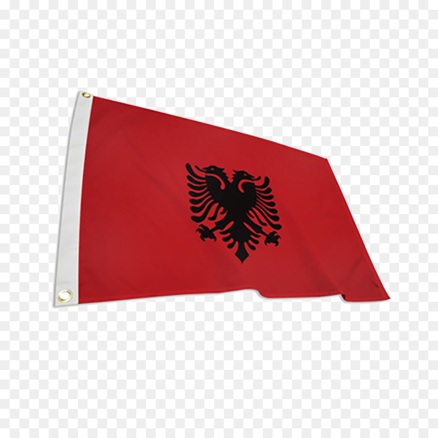 Drapeau Albanais，Rouge PNG