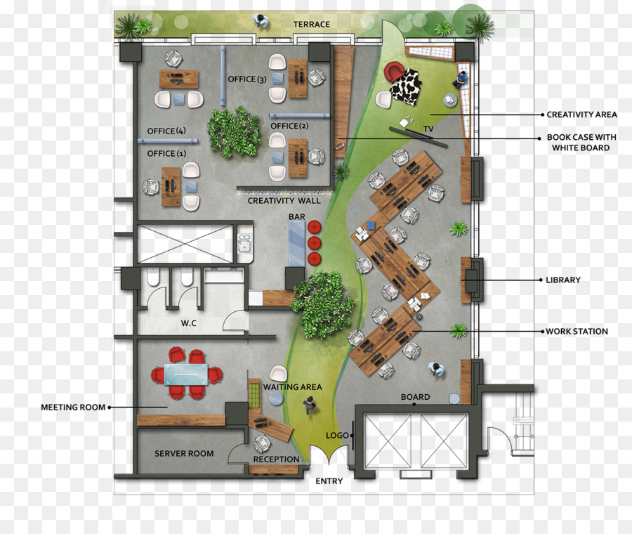 Plan D étage，Quartier Résidentiel PNG