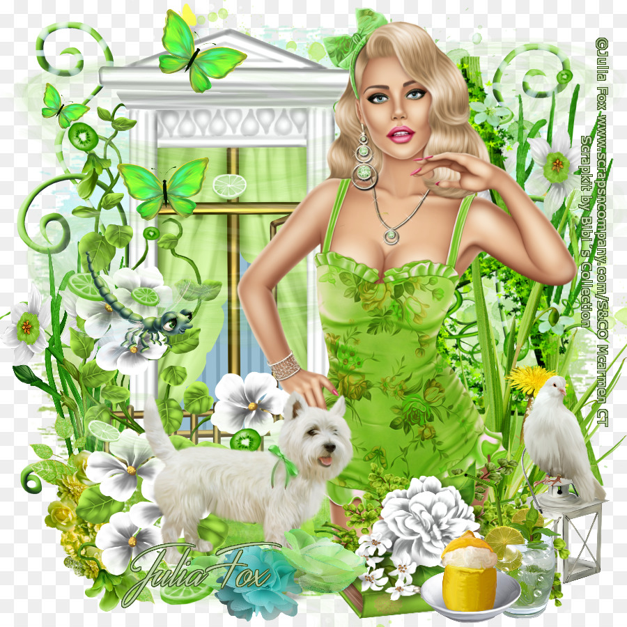 Design Floral，Herbe PNG