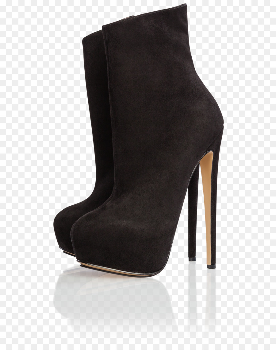 Bottes à Talons Hauts，Noir PNG