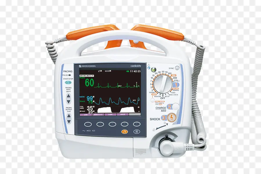 Défibrillateur，Moniteur Cardiaque PNG