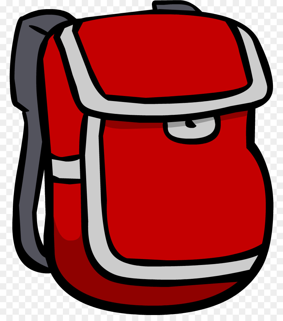 Sac à Dos Rouge，Sac PNG