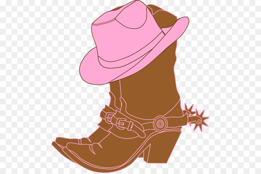 Botte De Cowboy，Chapeau De Cow Boy PNG