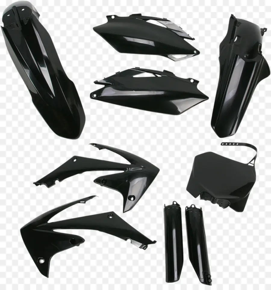 Pièces De Moto Noires，Plastique PNG