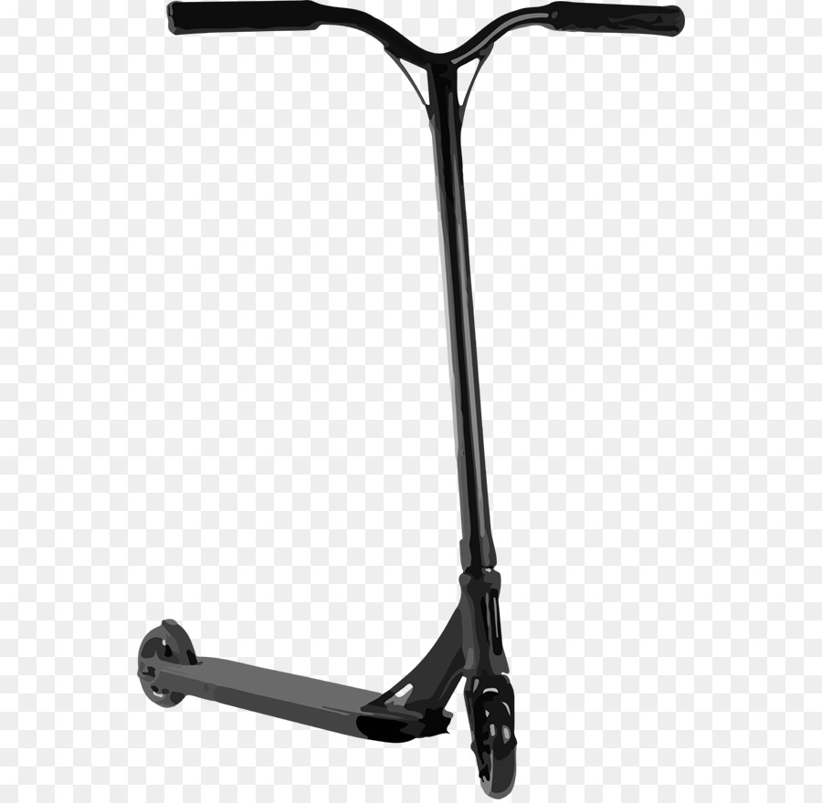 Trottinette Noire，Guidon PNG