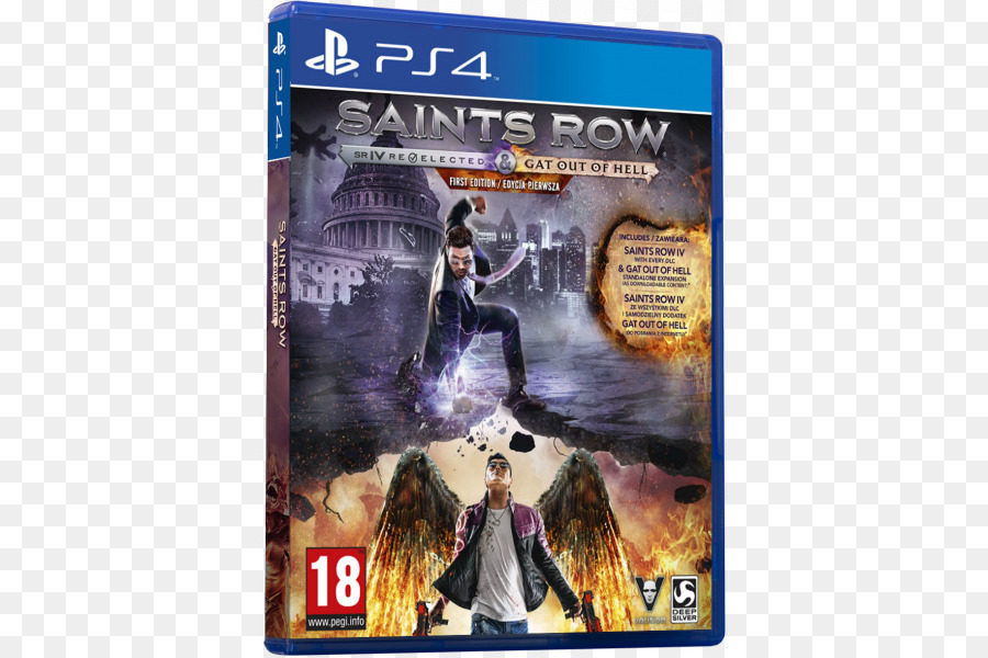 Saints Row Iv，Saints Row Gat Hors De L Enfer PNG