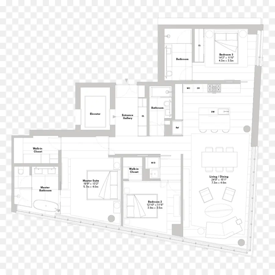 Plan D'étage De L'appartement，Mise En Page PNG