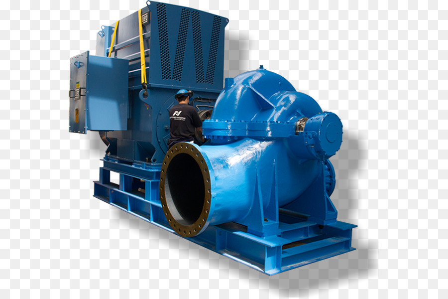 Pompe Industrielle，Bleu PNG