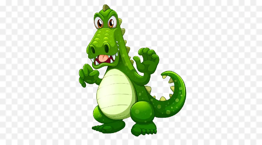 Crocodile De Dessin Animé，Reptile PNG